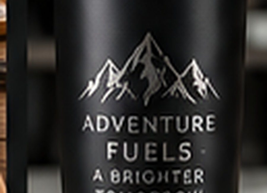 Engraved tumbler demo image